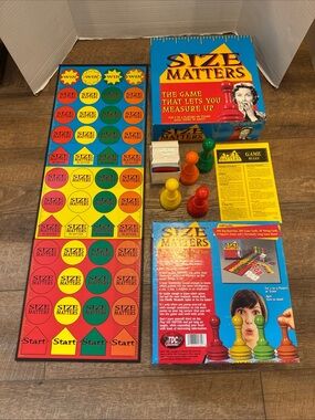 Size Matters TDC Games Trivia Board Game Teen Adult 2-4 Players